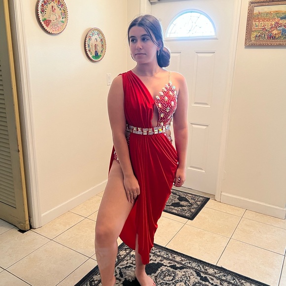 Rhythm/latin Competition Dress - Picture 4 of 13